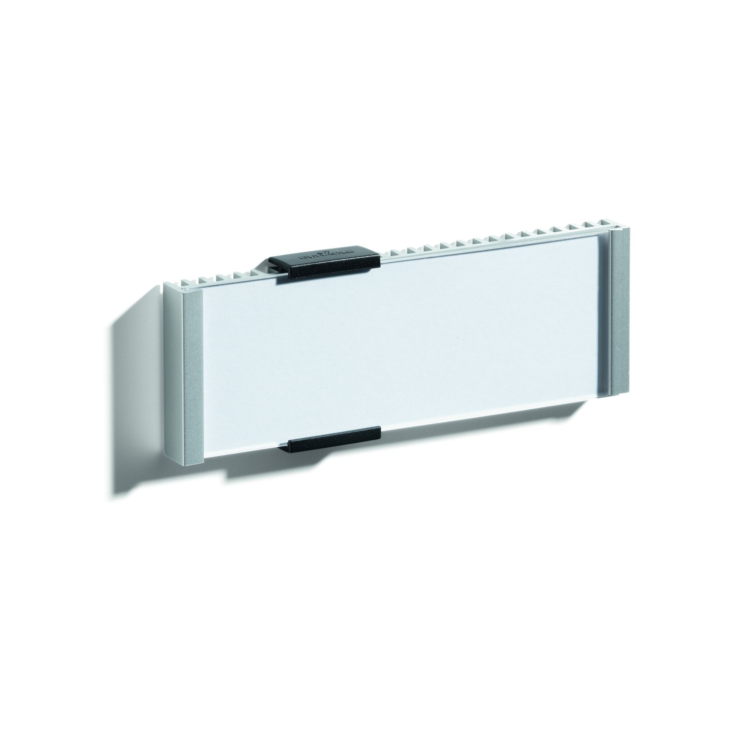 Plaque de porte en aluminium à personnaliser - H 52,5 x L 149 mm