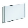 Plaque de porte alu à personnaliser dim: H 210 x L 297 mm