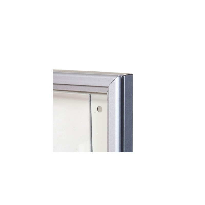 Vitrine plate alu anodisé 20mm d'épaisseur jusqu'à 6 A4