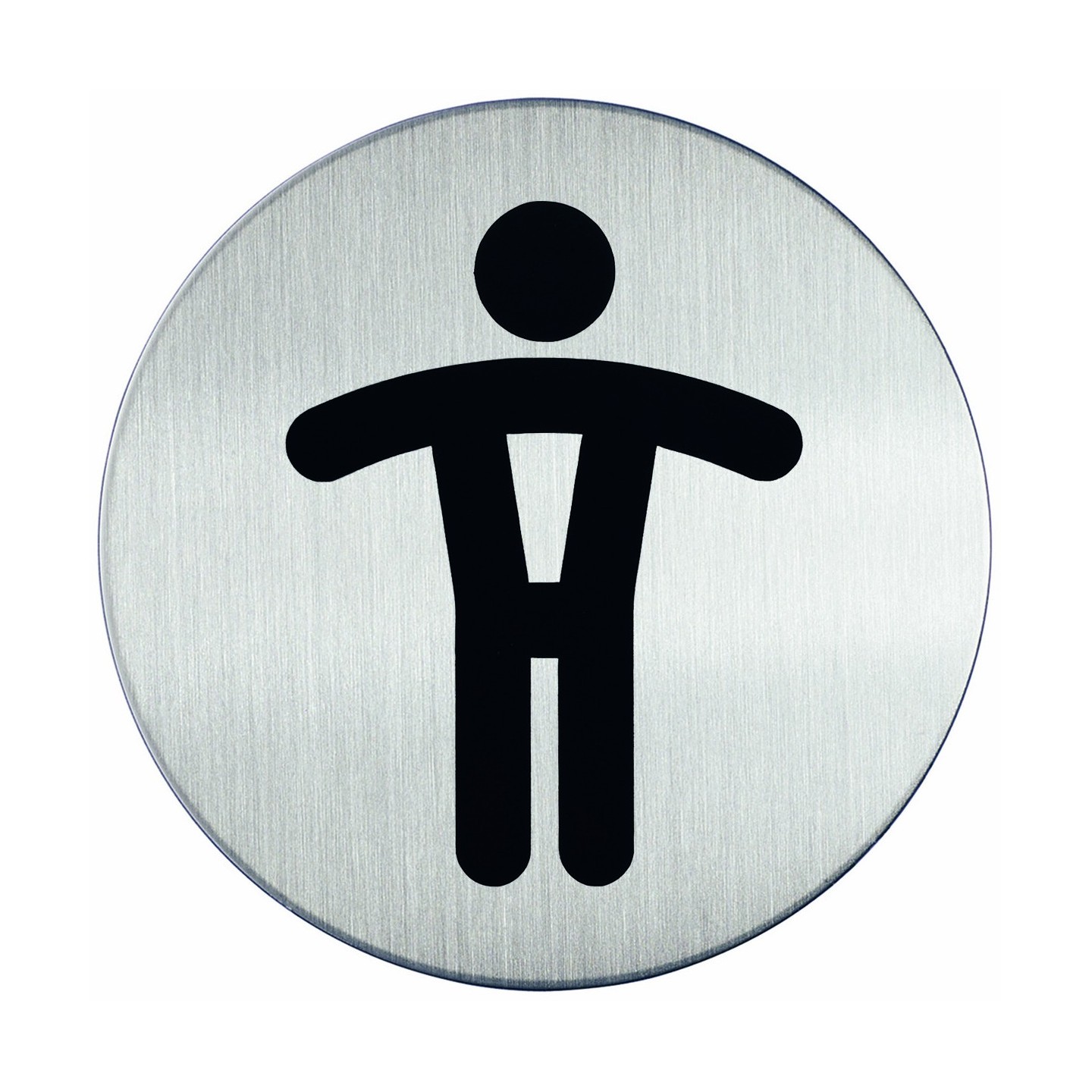 Plaque de porte toilettes pour homme