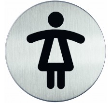 Plaque de porte toilettes femmes