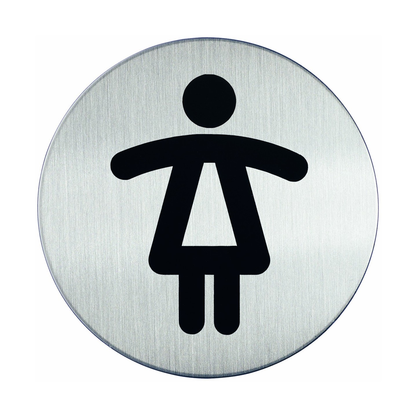 Plaque de porte toilettes femmes