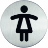Plaque de porte toilettes femmes