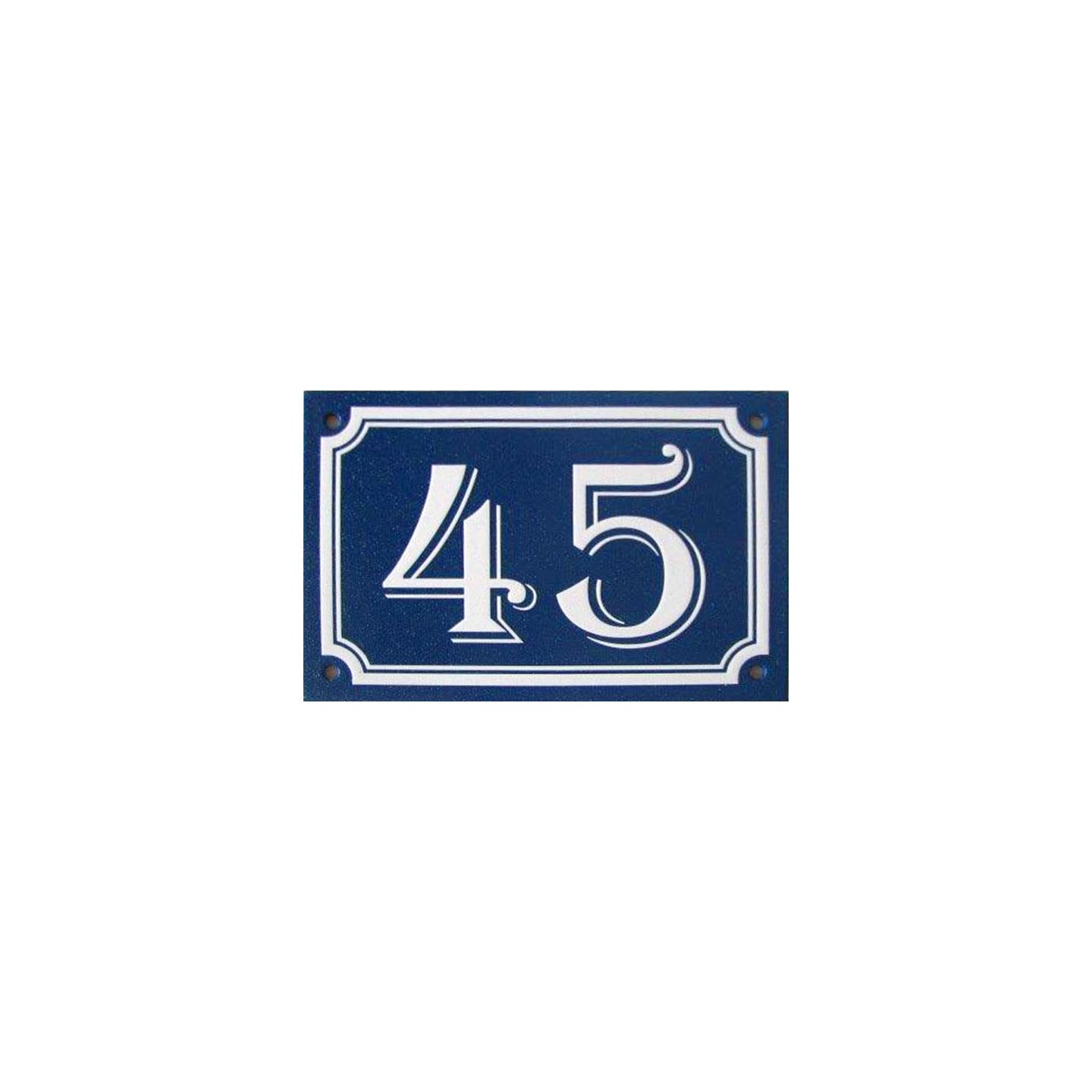 Numéro de rue en alu