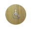 Picto "Côté bois" avec braille Toilettes enfants handicapés