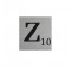 Lettre déco Scrabble en alu Z