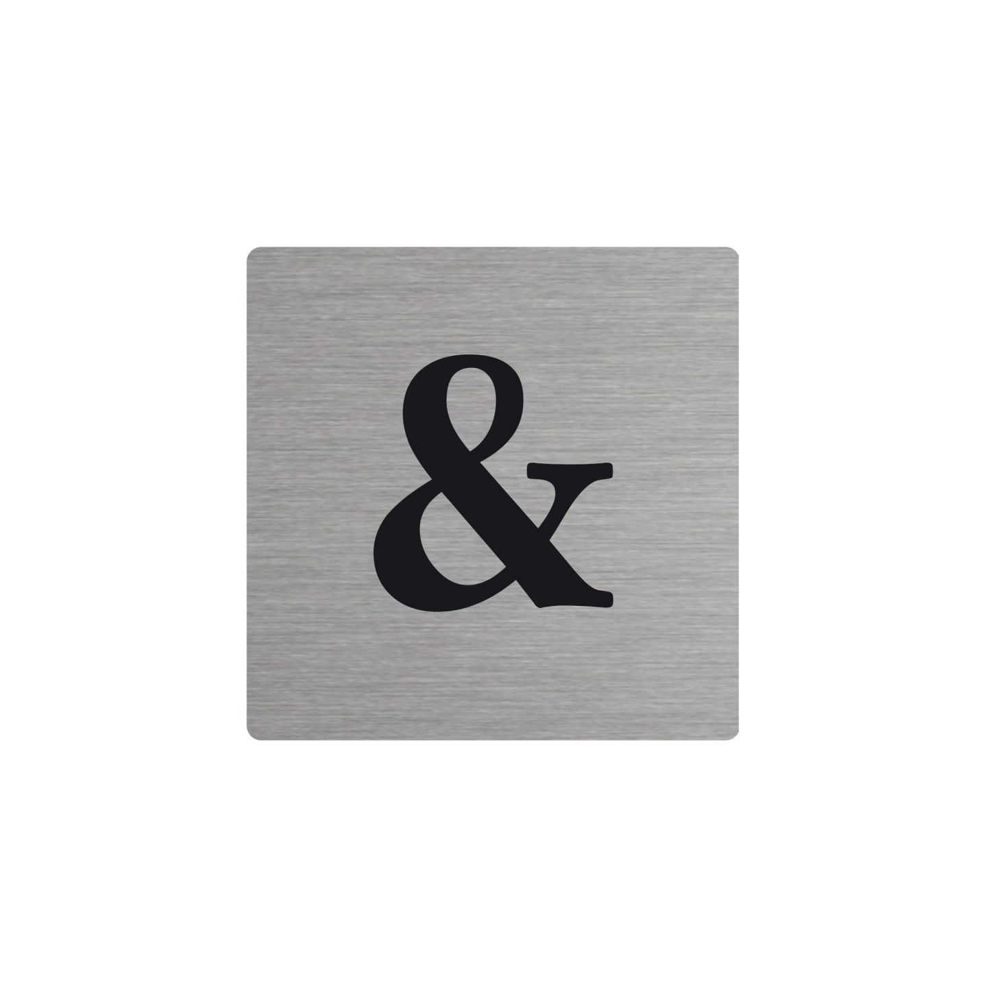 Lettre déco Scrabble en alu   &