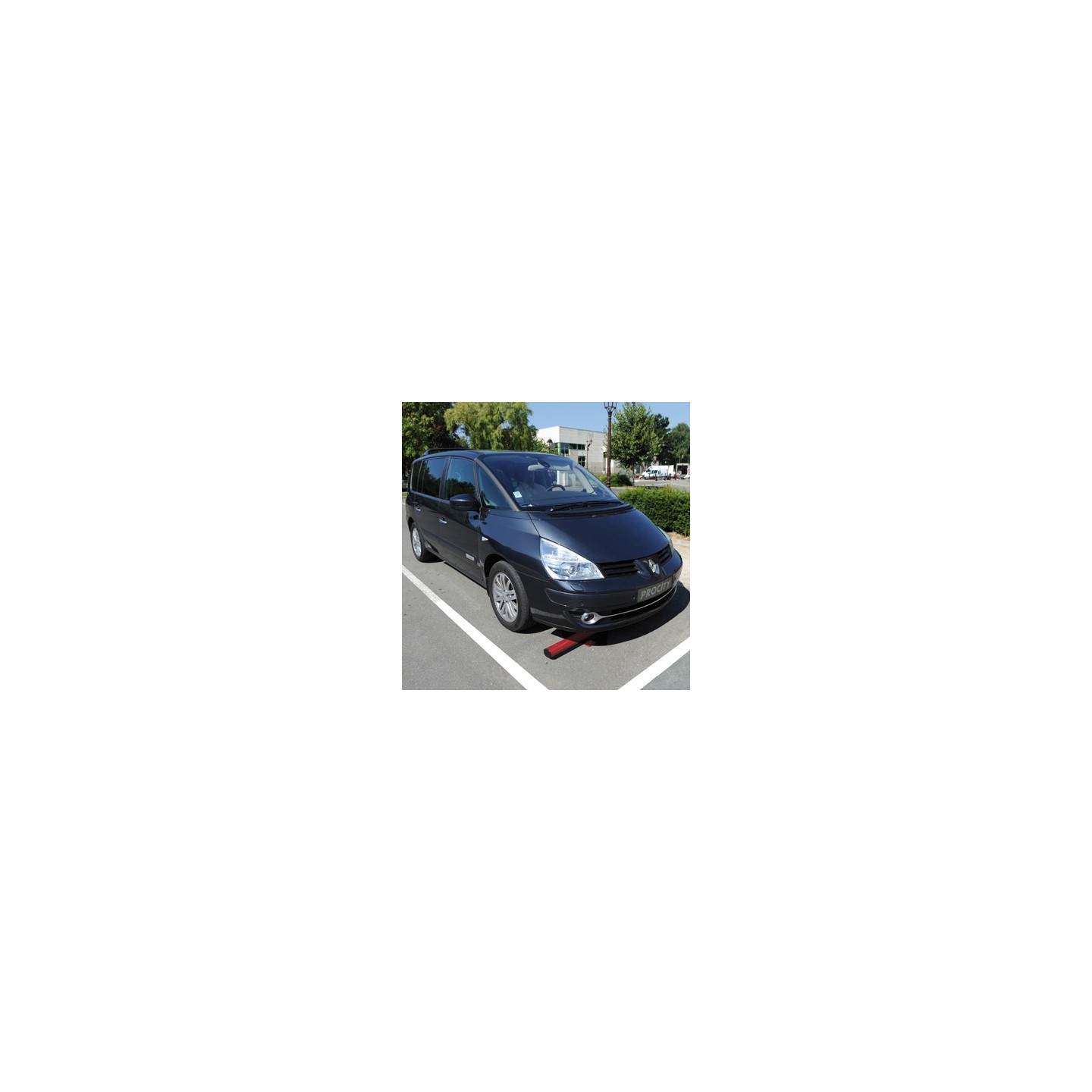 Butée de parking en acier