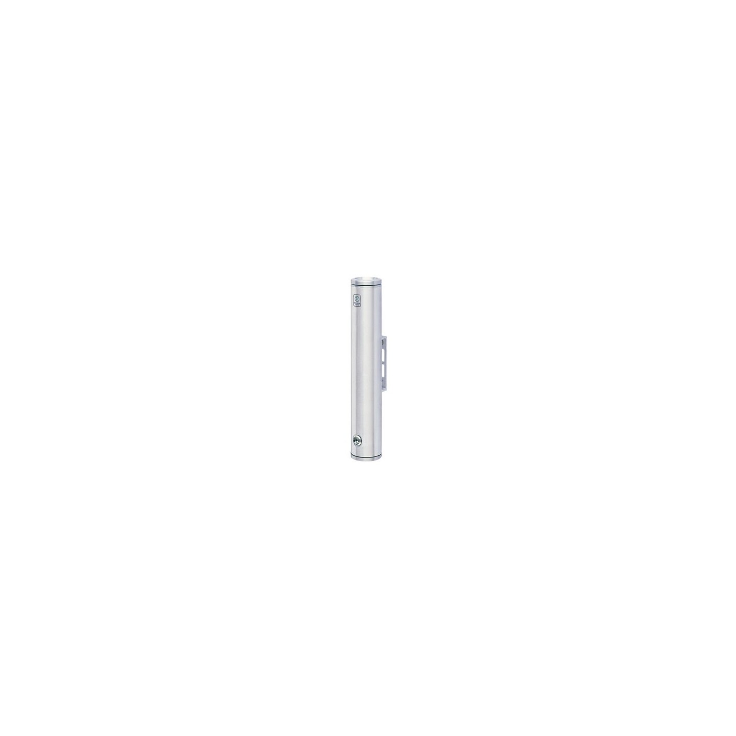 Cendrier mural tube rond