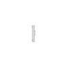 Cendrier mural tube rond