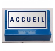 Support de signalisation symbole & braille Accueil