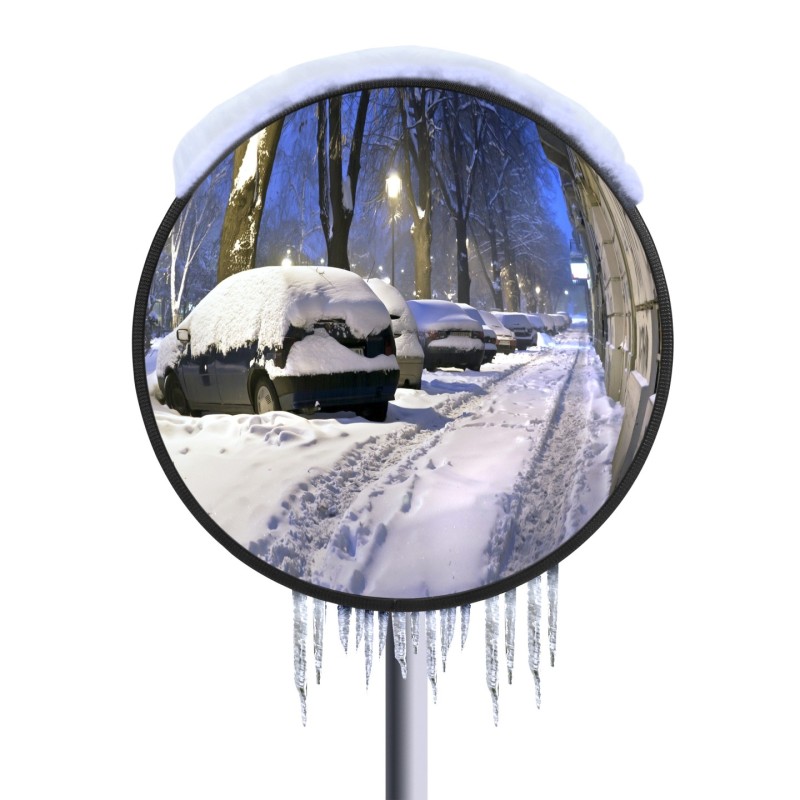 Miroir  multi-usages en inox poli, antigivre " Gamme classique" Garantie 10 ans