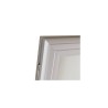 Vitrine extérieure vitrage plexi, alu argent, 2 A4