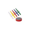 Aimants diamètre 12mm assortis