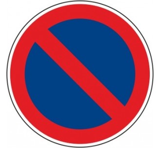 Panneau routier "Stationnement interdit" B6a1