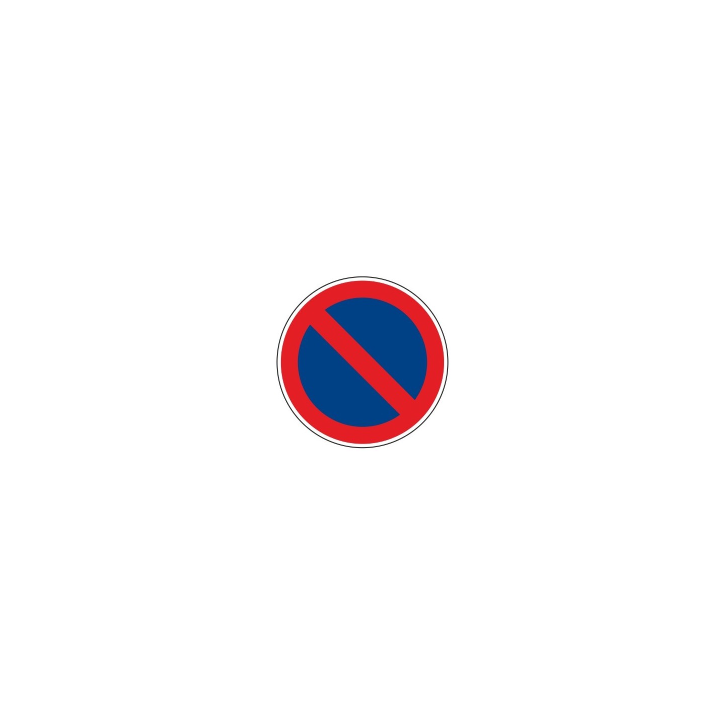 panneau interdiction de stationner