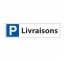 Panneau de signalisation "Parking Livraisons"