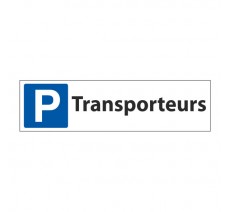 Panneau de signalisation "Parking Accès handicapés à droite"