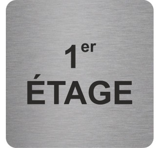 Plaque porte alu 1er Etage