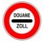 Panneau routier "Arrêt au poste de douane" B4