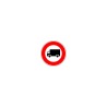Panneau type routier Accès interdit aux camions ref: B8
