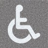 Pochoir en bois "Handicapé"