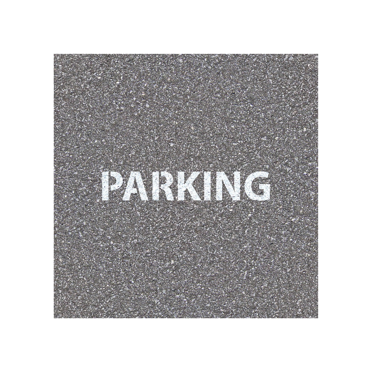 Pochoir en bois "PARKING"