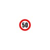Panneau routier - Interdiction de dépasser 50 kmh