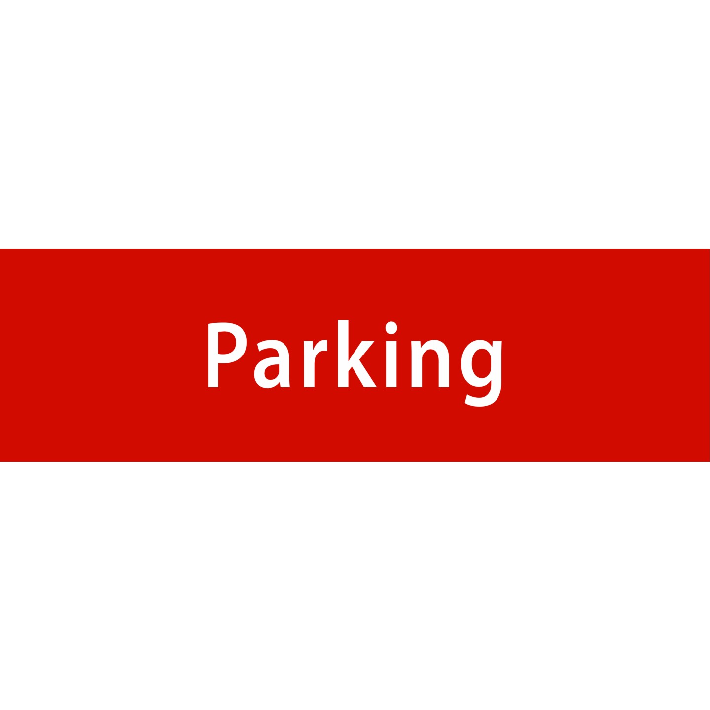 Plaque de porte rectangulaire "comptabilité" rouge