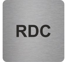 Pictogramme en relief "RDC"