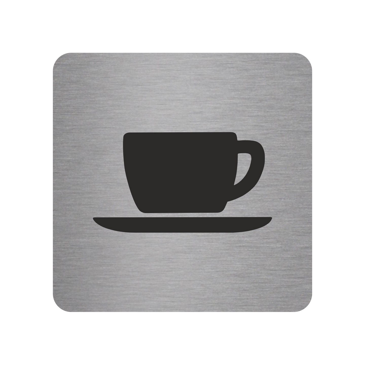Pictogramme en alu en relief  "Coin détente"