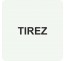 Pictogramme en alu en relief "Tirez"