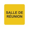 Pictogramme en alu en relief  "Salle de réunions"