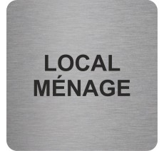 Pictogramme en relief "Local ménage"