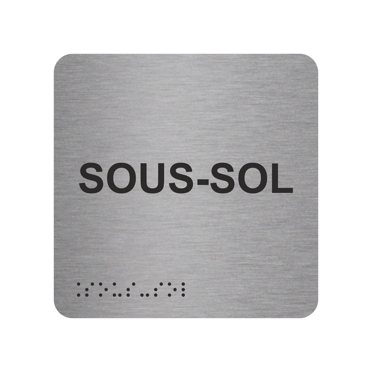 Picto braille sous-sol argent