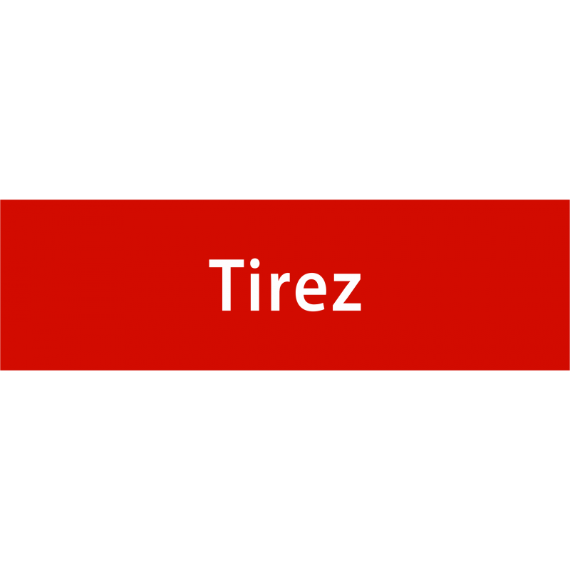 Vente plaque signalétique pour porte - Poussez - Triez - Accueil..