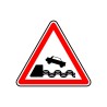 Panneau type routier Débouché sur un quai ref:A20