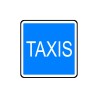 Panneau type routier Station de taxis ref:C5