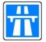 Panneau routier "Début d'une autoroute" C207