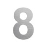 Chiffre "8" en aluminium, choisir la couleur et la dimension