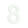 Chiffre "8" en aluminium, choisir la couleur et la dimension