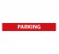 Plaque alu dim:120x800 mm "PARKING"