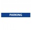 Plaque alu dim:120x800 mm "PARKING"