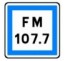 Panneau routier "Radio dédiée à la circulation routière" CE22