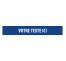 Plaque alu dim:120x800 mm "VOTRE TEXTE ICI"