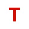 Lettre "T" en aluminium découpé, coloris et dimensions