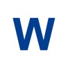 Lettre "W" en aluminium découpé, coloris et hauteur au choix