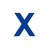 Lettre "X" en aluminium découpé, coloris et dimensions au choix
