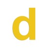 Lettre "d" minuscule en alu découpé, coloris et dimensions au choix