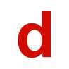 Lettre "d" minuscule en alu découpé, coloris et dimensions au choix